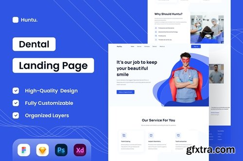 Dental Landing Page - UI Design