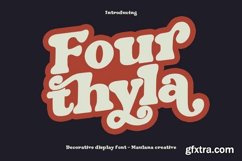 Fourthyla Handwritten Display Serif