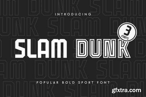 Slam Dunk - Popular Bold Sport Font