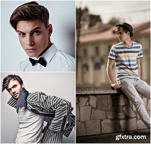 Fashionable Men - Stock Photos