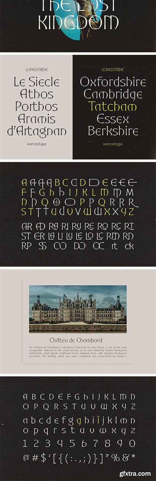 Longstride Typeface