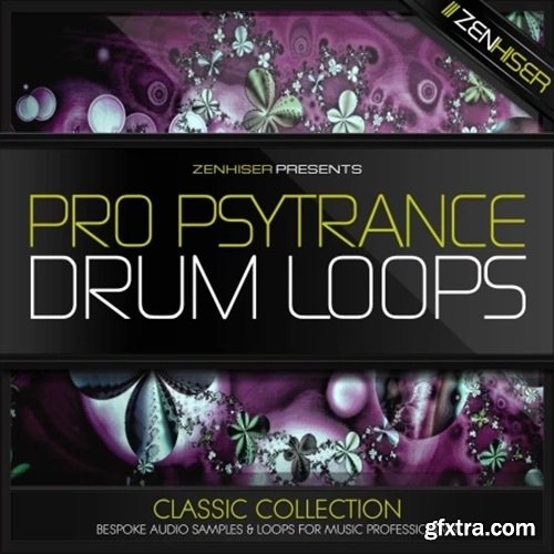 Zenhiser Pro Psytrance Drum Loops WAV