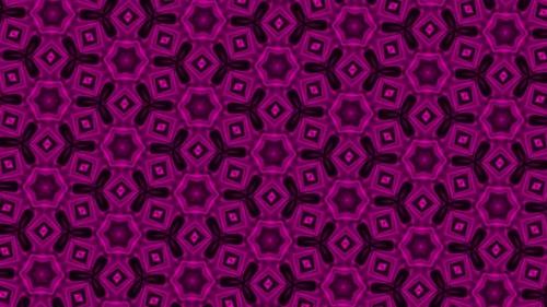 Videohive - New Abstract Background Pink Color Hexagon Flower Pattern Animation - 36595131 - 36595131