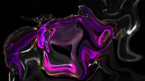 Videohive - Background Oily Marble Liquid Animation, Abstract Oily Liquid Animated - 36595324 - 36595324