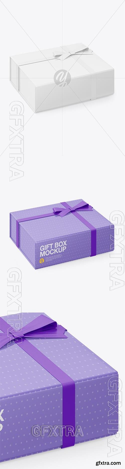 Paper Gift Box Mockup 97246