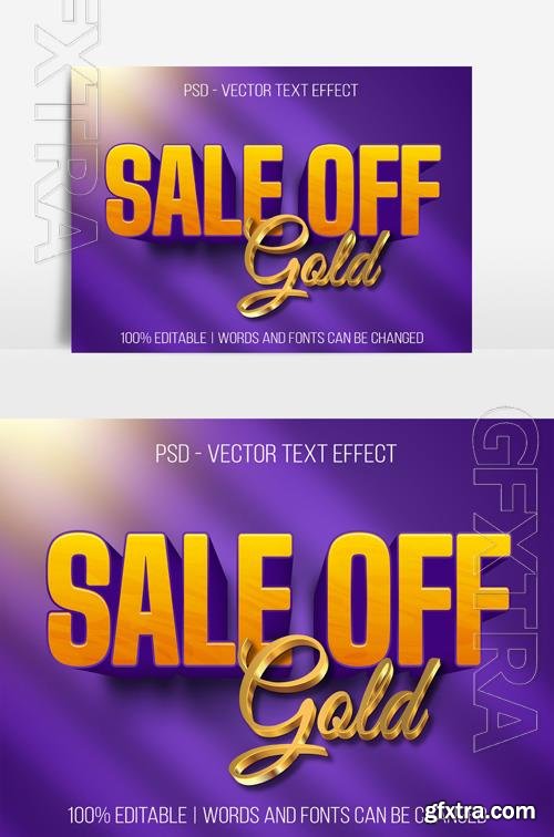 Sale Text Effect in Psd