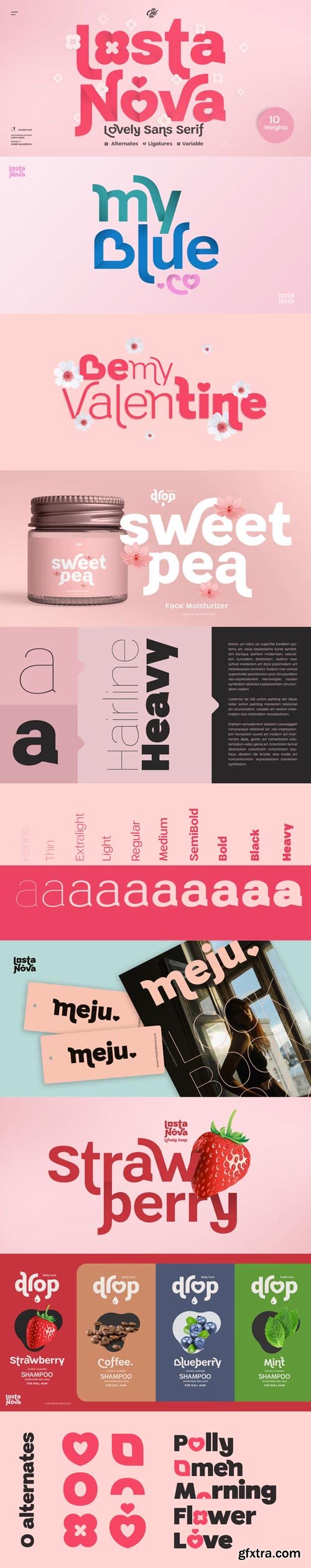 Losta Nova Font Family