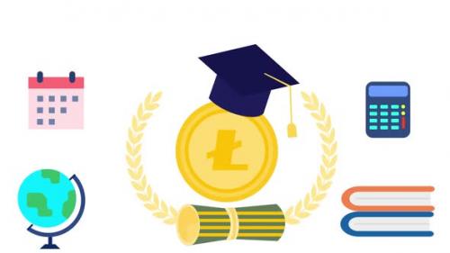 Videohive - Lite coin cryptocurrency Education - 36588568 - 36588568