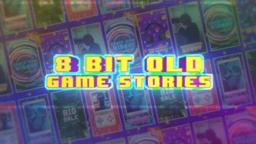 Videohive - 8 Bit Old Game Social Media Stories - MOGRT - 36610520 - 36610520