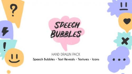 Videohive - Speech Bubbles - Hand Drawn Pack - 36627959 - 36627959