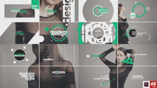 Videohive - Modern Typo Frame For Premiere - 36638133 - 36638133