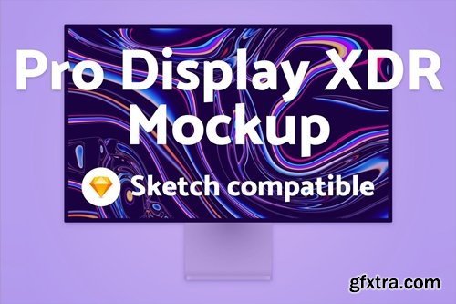 Pro Display XDR Sketch Mockup