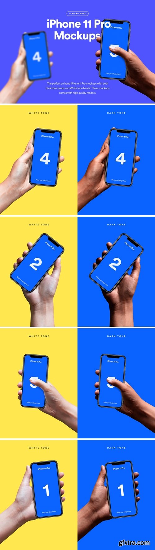 iPhone 11 Pro Mockup - Vol 03