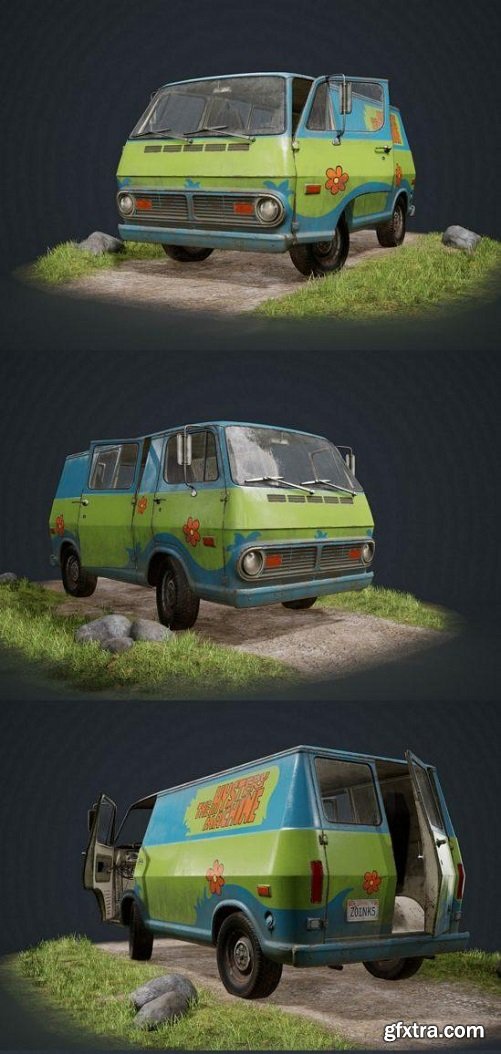 Scooby-doo mystery machine