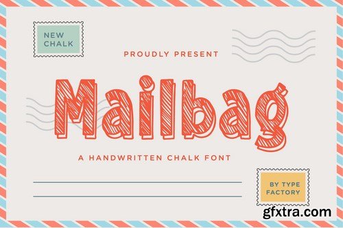 Mailbag - Playful Chalk Font