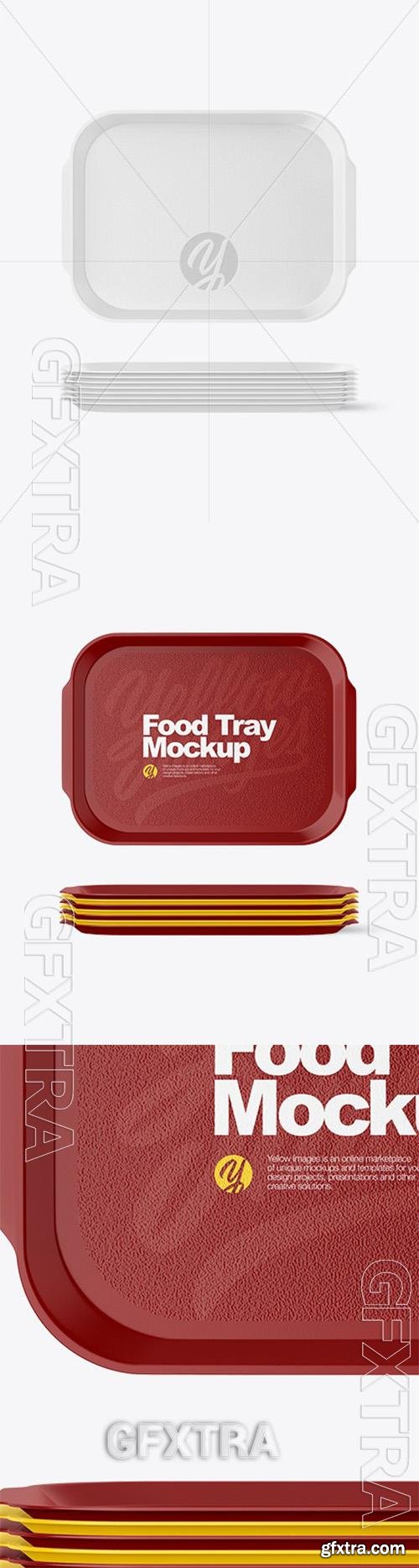 Food Tray Set Mockup 91803