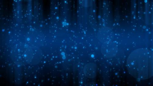 Videohive - Particles On A Dark Blue Bg - 36672934 - 36672934