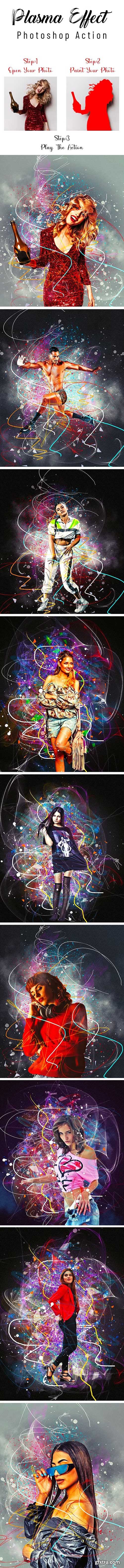 GraphicRiver - Plasma Effect Photoshop Action 36704329