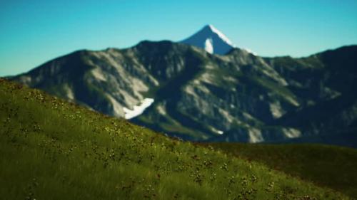 Videohive - Panoramic View of Alpine Mountain Landscape in the Alps - 36633656 - 36633656
