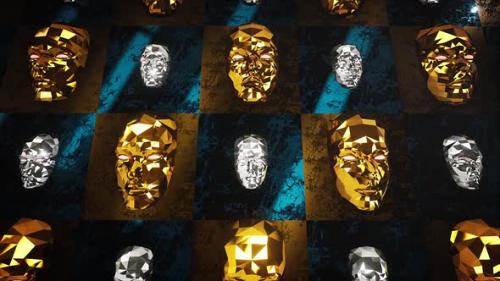 Videohive - Gold And Silver Masks - 36661054 - 36661054