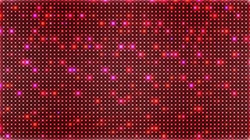 Videohive - bright shining set in a straight line with small lines of colorful abstract glowing dots - 36646986 - 36646986