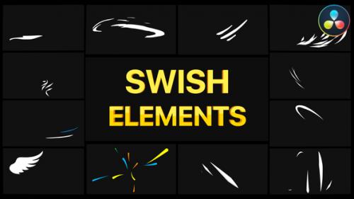 Videohive - Swish Elements | DaVinci Resolve - 36669041 - 36669041