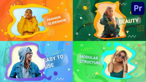 Videohive - Liquid Stylish Slideshow | Premiere Pro MOGRT - 36684896 - 36684896