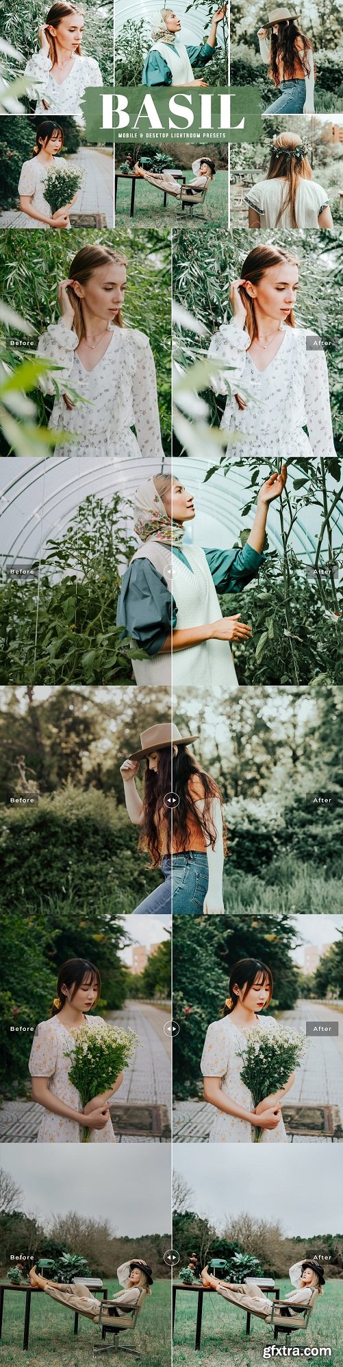 Basil Pro Lightroom Presets