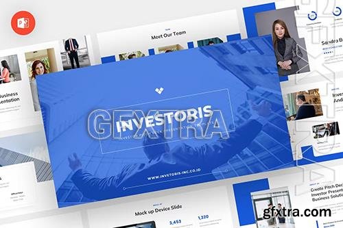 Investoris - Pitch Deck Powerpoint, Keynote and Google Slides Template