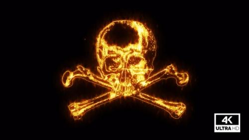 Videohive - Burning Pirates Skull V1 - 36718656 - 36718656