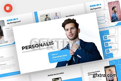 Personalis - Portfolio Powerpoint, Keynote and Google Slides Template