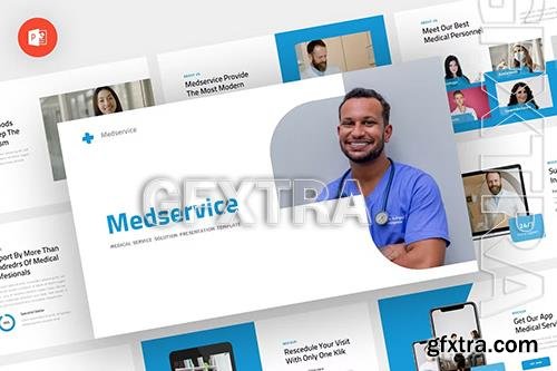 Medservice - Medical Powerpoint, Keynote and Google Slides Template