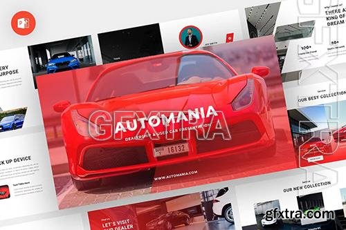 Automania - Automotive Powerpoint, Keynote and Google Slides Template