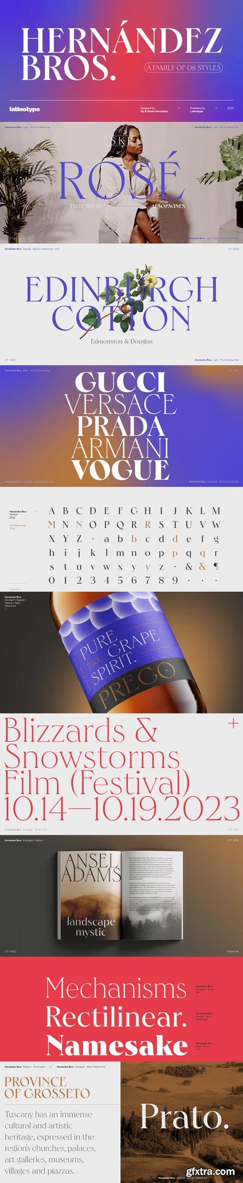 Hernandez Bros Font Family