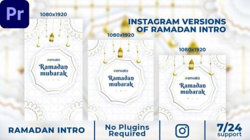 Videohive - Instagram Ramadan Intro MOGRT - 36713705 - 36713705