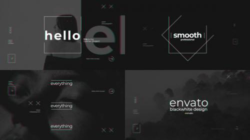 Videohive - Black White Intro Design - 36707177 - 36707177