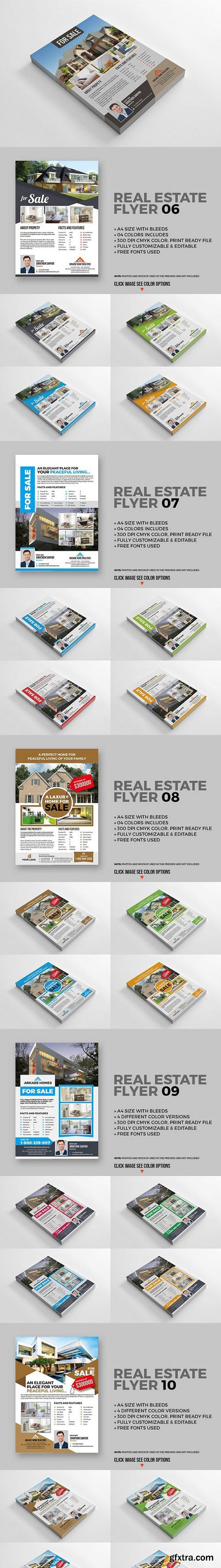 15 Real Estate Flyers Bundle