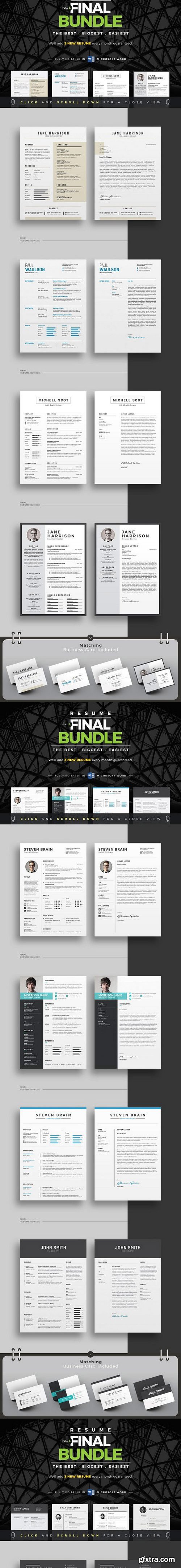 Resume CV Full and Final Bundle