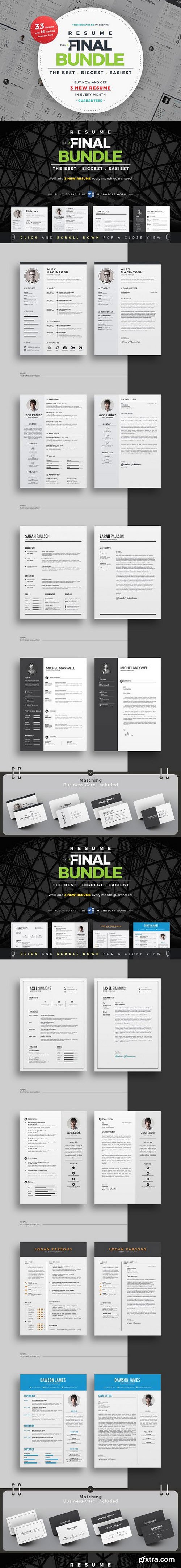 Resume CV Full and Final Bundle