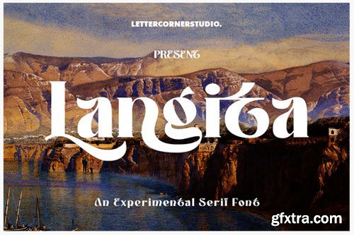 Langita Serif Font