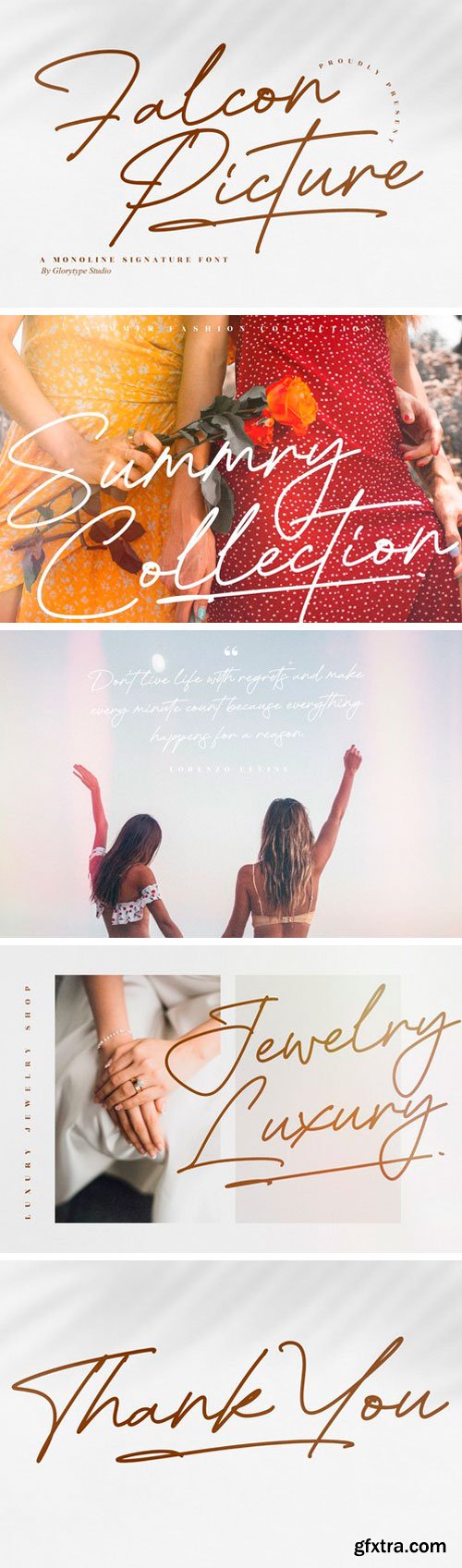 Falcon Picture Handwritten Font