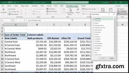 Microsoft Excel - Data Analysis with Excel Pivot Tables