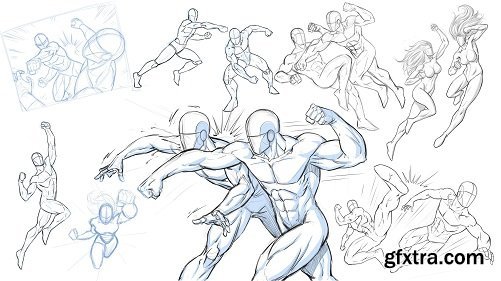 How  to Draw Fight Scenes for  Comics