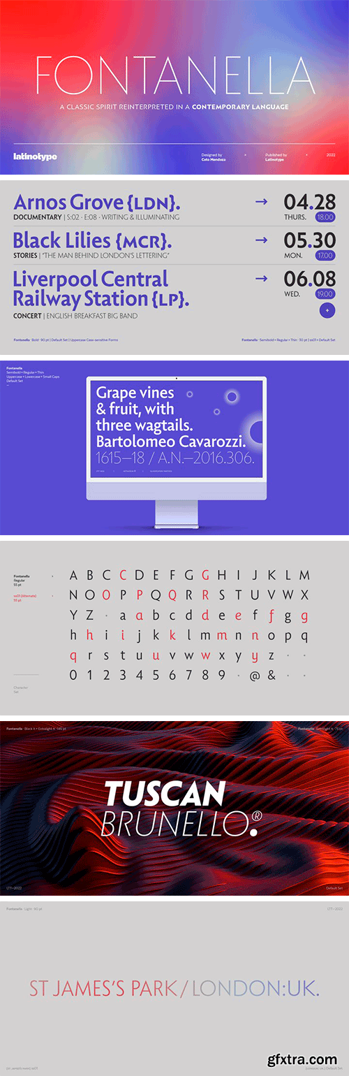 Fontanella Font Family