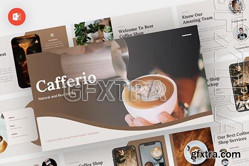 Caferio - Cafe Powerpoint, Keynote and Google Slides Template