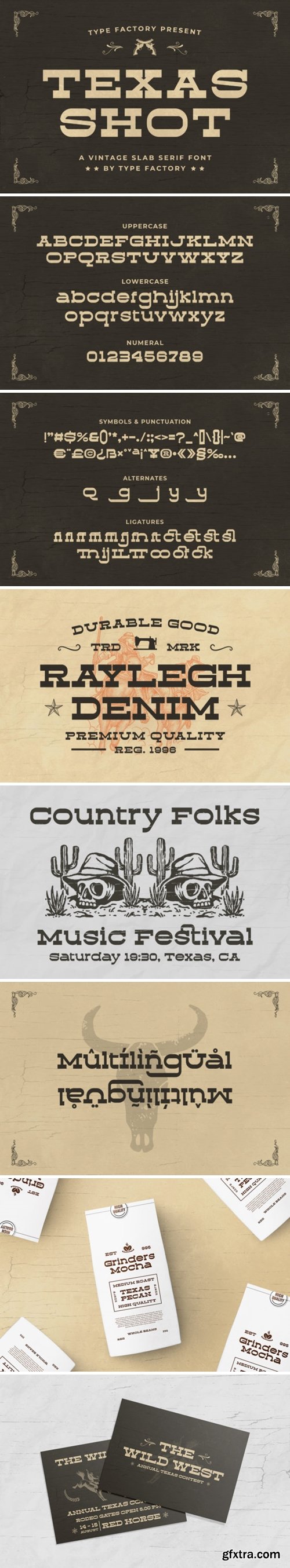 Texas Shot Font