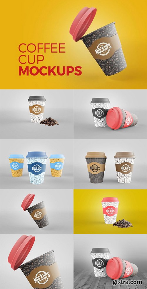 Coffee Cup Mockups Vol.1