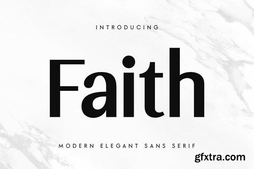 Faith - Modern Elegant Sans Serif