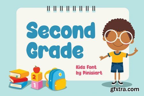 Second Grade - Kids Font