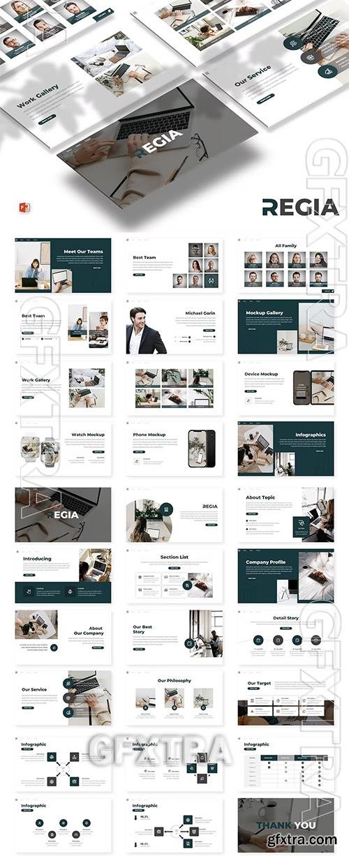 Regia - Business Powerpoint, Keynote and Google Slides Template 